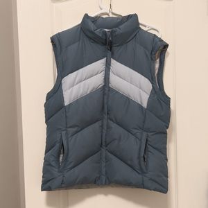 Two-tone blue Columbia vest - Sz M